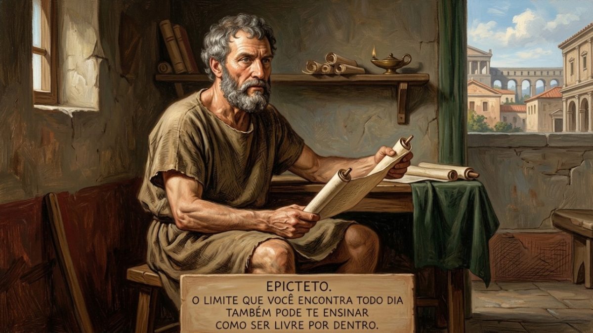 Épicteto, o filósofo escravo: lições estoicas para a liberdade interior