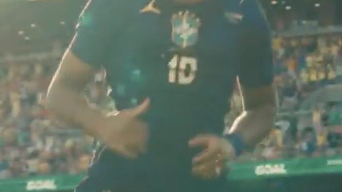 Endrick faz gol e internet destaca 'camisa 10' em comemoração