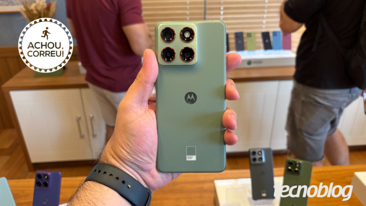 Motorola Edge 70 (256 GB) despenca 59% em oferta histórica na Amazon