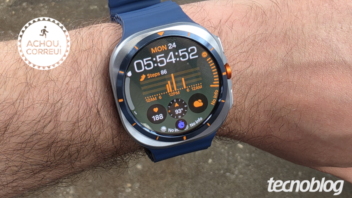Oferta relâmpago: Galaxy Watch Ultra fica próximo de R$ 1,5 mil com cupom