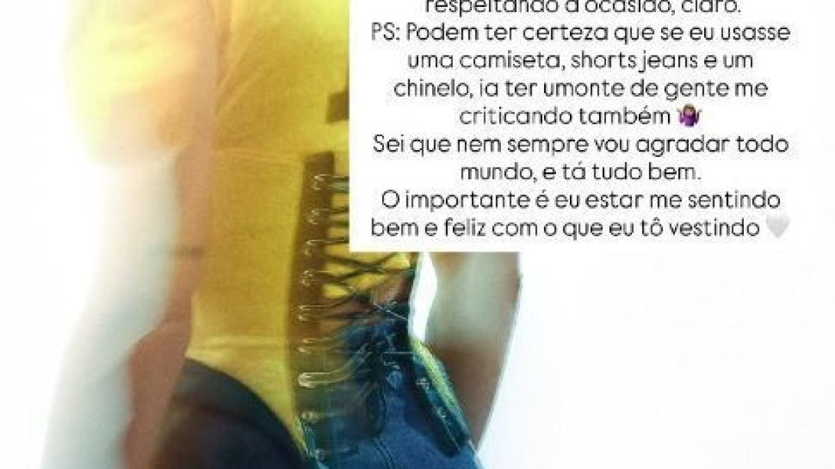 Bruna Biancardi rebate críticas por look na Copa: “Nem sempre vou agradar”