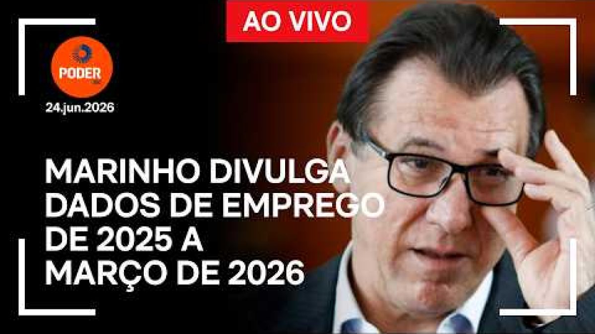 Ao vivo: Marinho divulga dados de emprego de 2025 a março de 2026