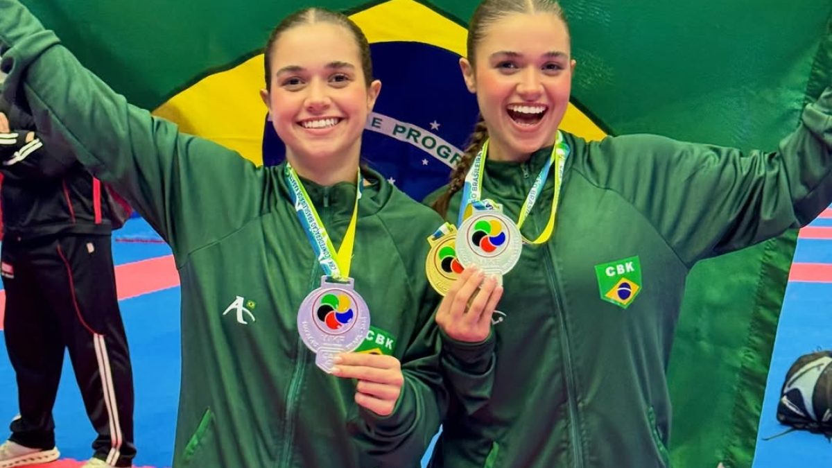Gêmeas de Praia Grande faturam três medalhas no Pan-Americano de Karatê