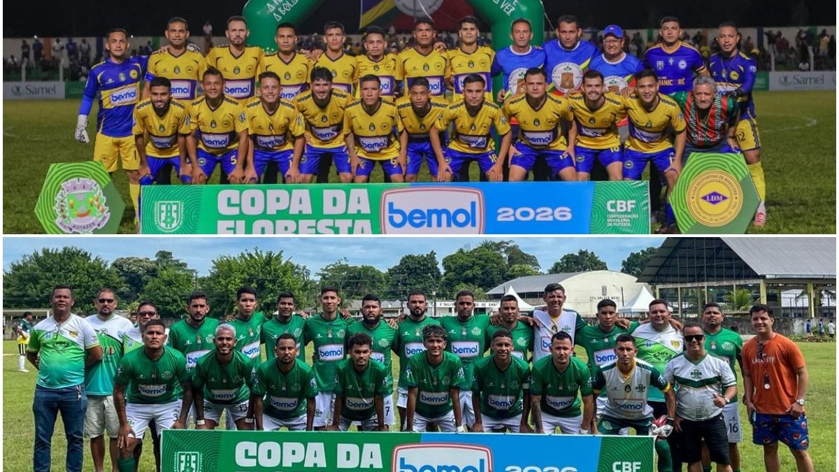 Benjamin Constant e Manicoré decidem Copa da Floresta 2026 em 25 de julho