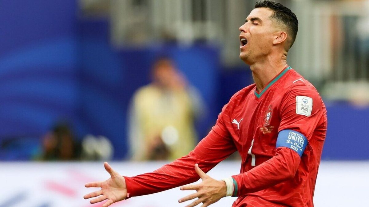 Cristiano Ronaldo sob pressão após empate de Portugal na estreia da Copa do Mundo 2026