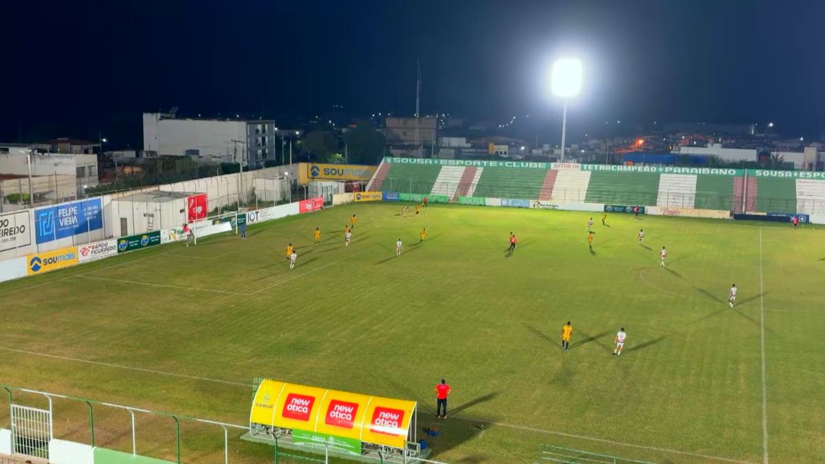 Liga de Sousa vence jogo de ida e decide título do Paraibano Sub-17 nesta segunda