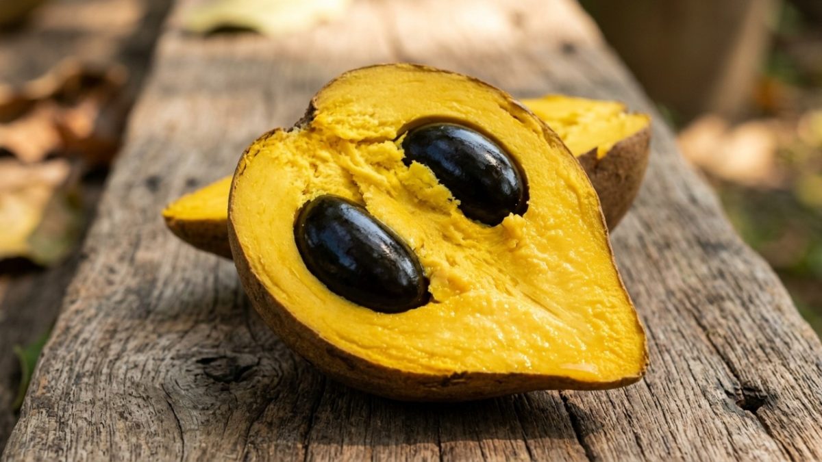 A fruta amarela que tem textura de creme e sabor adocicado e que poucos brasileiros conhecem