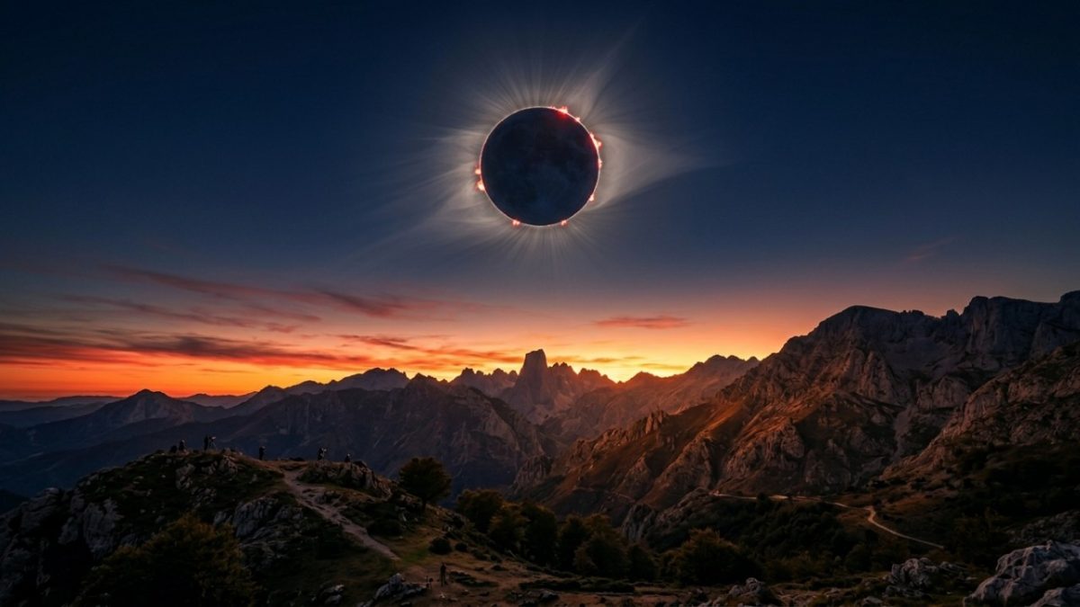 Enquanto toda a Espanha aguarda o eclipse solar de 12 de agosto, poucos sabem que no mesmo dia surgem as pérolas de Baily, um fenômeno raro que não voltará a acontecer por 159 anos