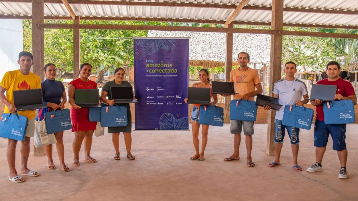 Inclusão digital vira oportunidades em comunidades rurais amazônicas