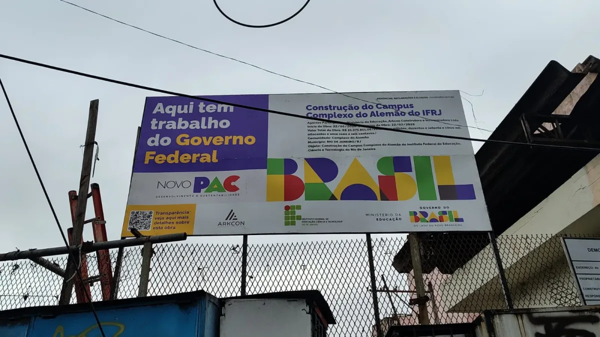 Construção do novo campus do IFRJ no Complexo do Alemão entra em fase de edificação