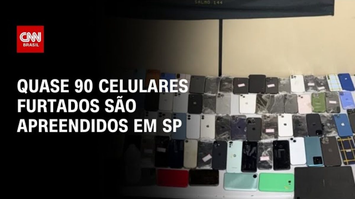 Polícia encontra 182 celulares e 42 alianças em 'central' de receptação em SP