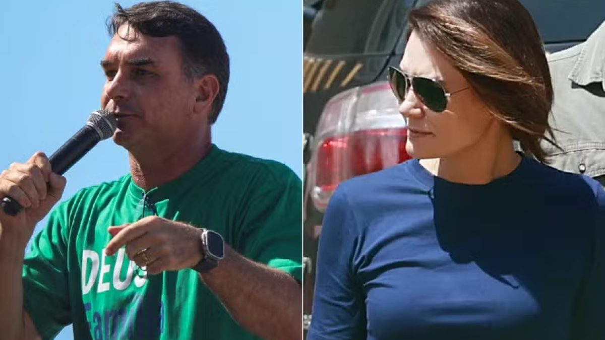 Michelle Bolsonaro se distancia da campanha de Flávio e expõe racha na direita