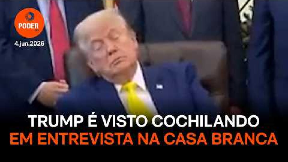 Trump é acusado de cochilar durante reunião na Casa Branca e ganha apelido