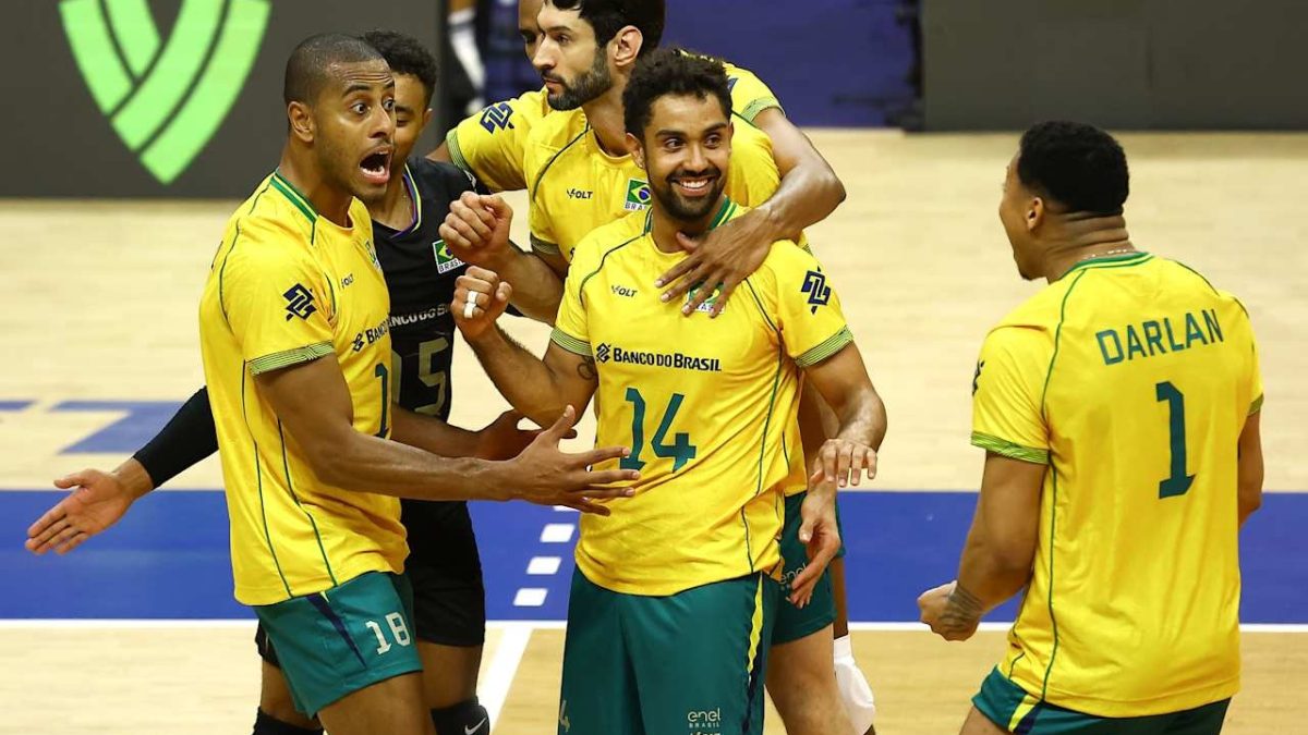 Ucrânia x Brasil na Liga das Nações masculina de vôlei: onde assistir e horário