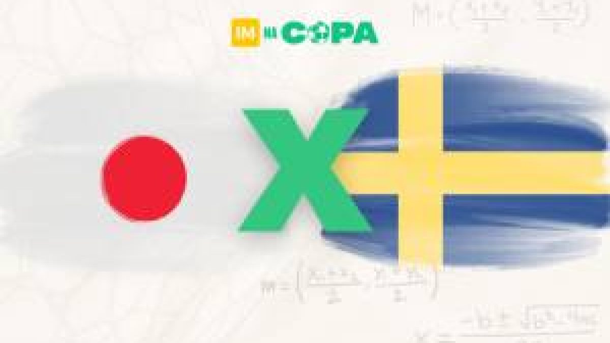 Japão x Suécia: modelo matemático aponta possível resultado do jogo; veja