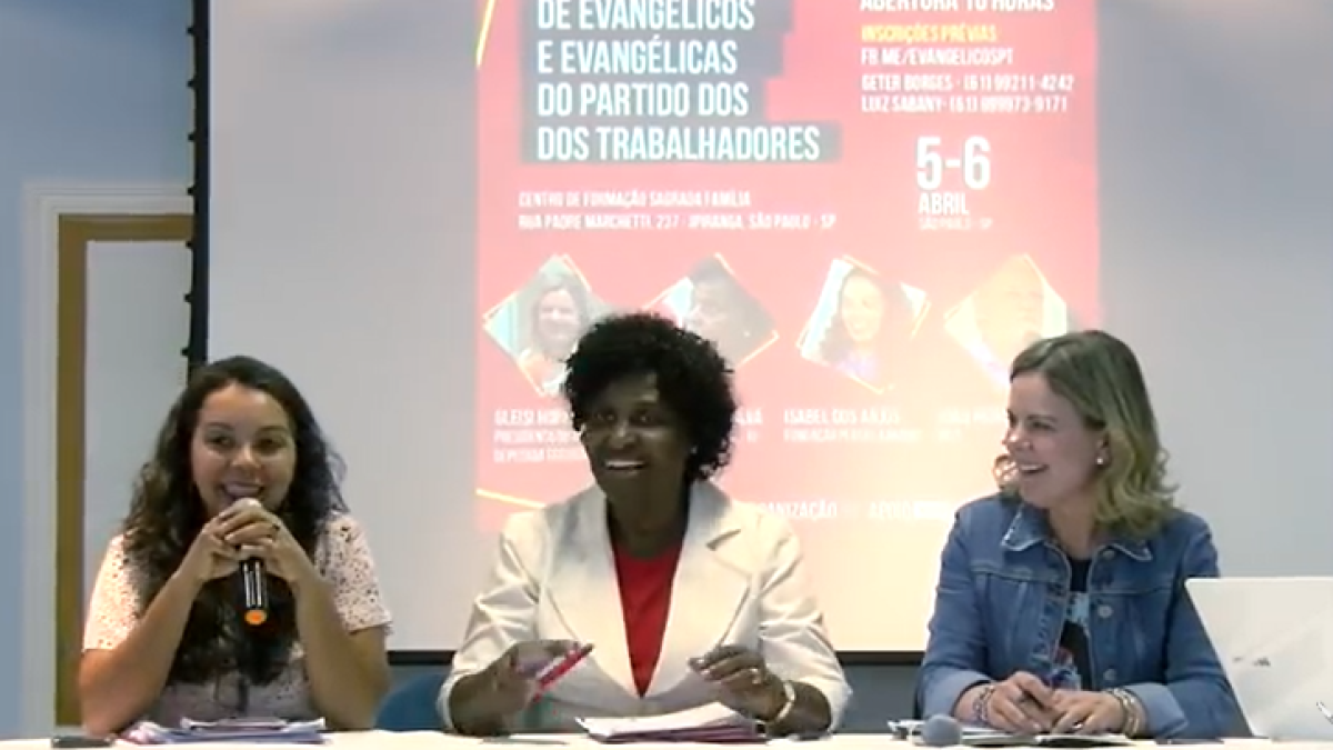 PT realiza encontro nacional de evangélicos em Brasília