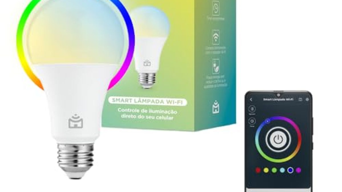 5 lâmpadas inteligentes com Wi-Fi e compatibilidade com Alexa e Google Assistente