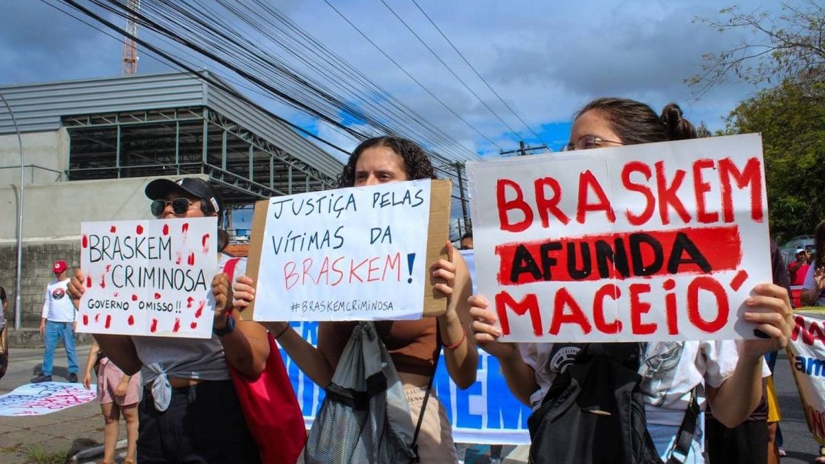 Justiça torna Braskem e 13 pessoas rés por afundamento de solo em Maceió
