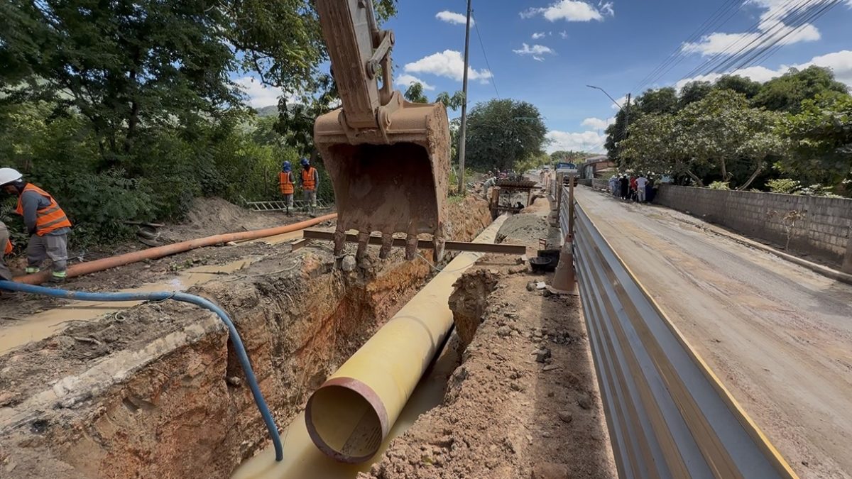 Cagece aplica R$ 81 milhões em obra de abastecimento de água na Grande Fortaleza