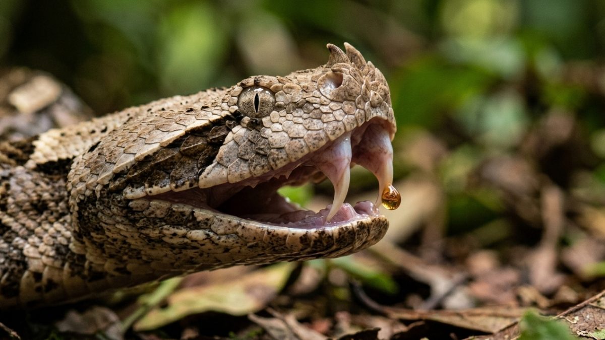 Mecanismos biológicos explicam por que cobras venenosas não se intoxicam com o próprio veneno