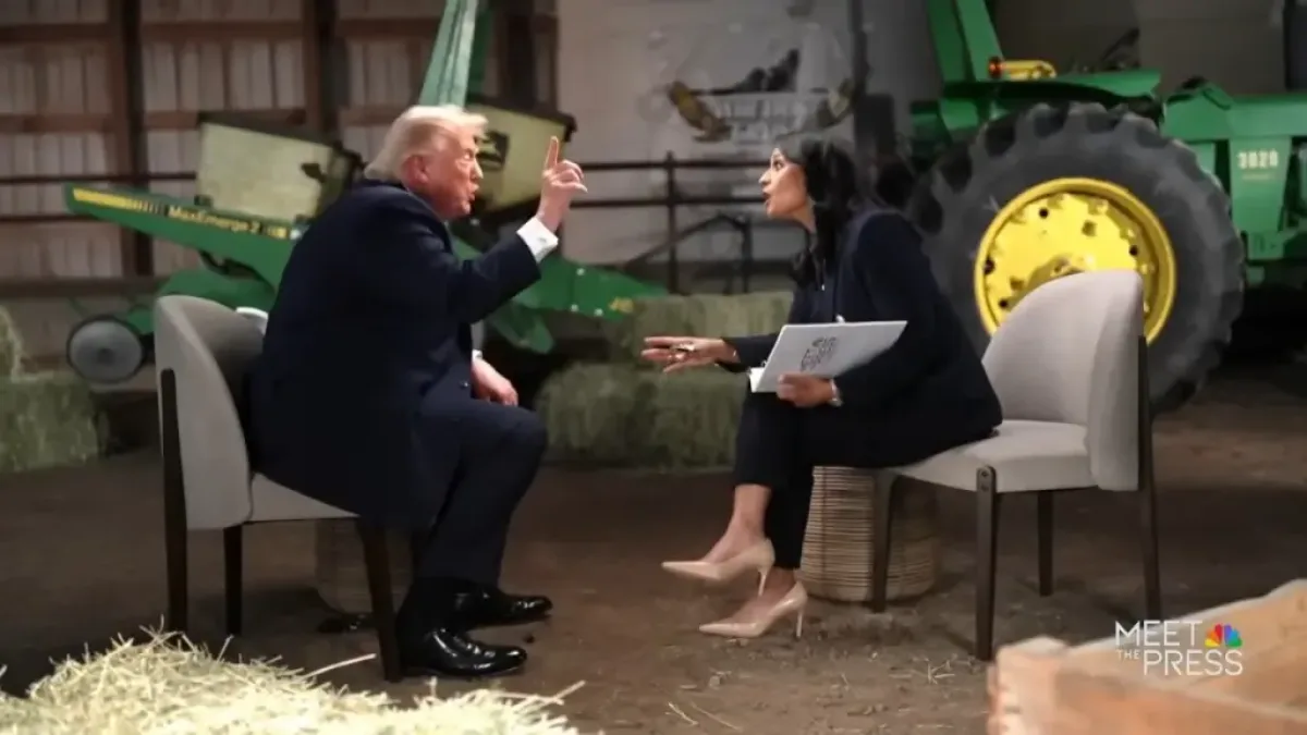 Trump encerra entrevista após ser questionado sobre alegações de fraude