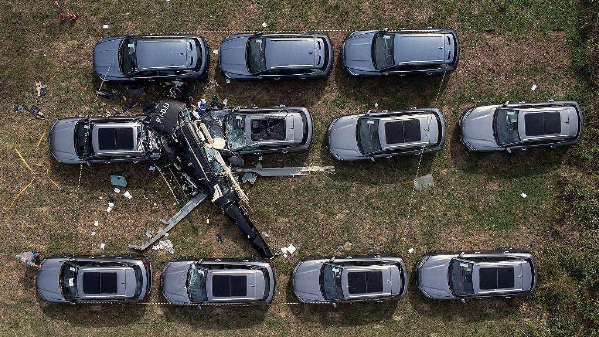 Colisão de helicópteros no Rio: pilotos operavam com voo visual e observação própria do espaço aéreo