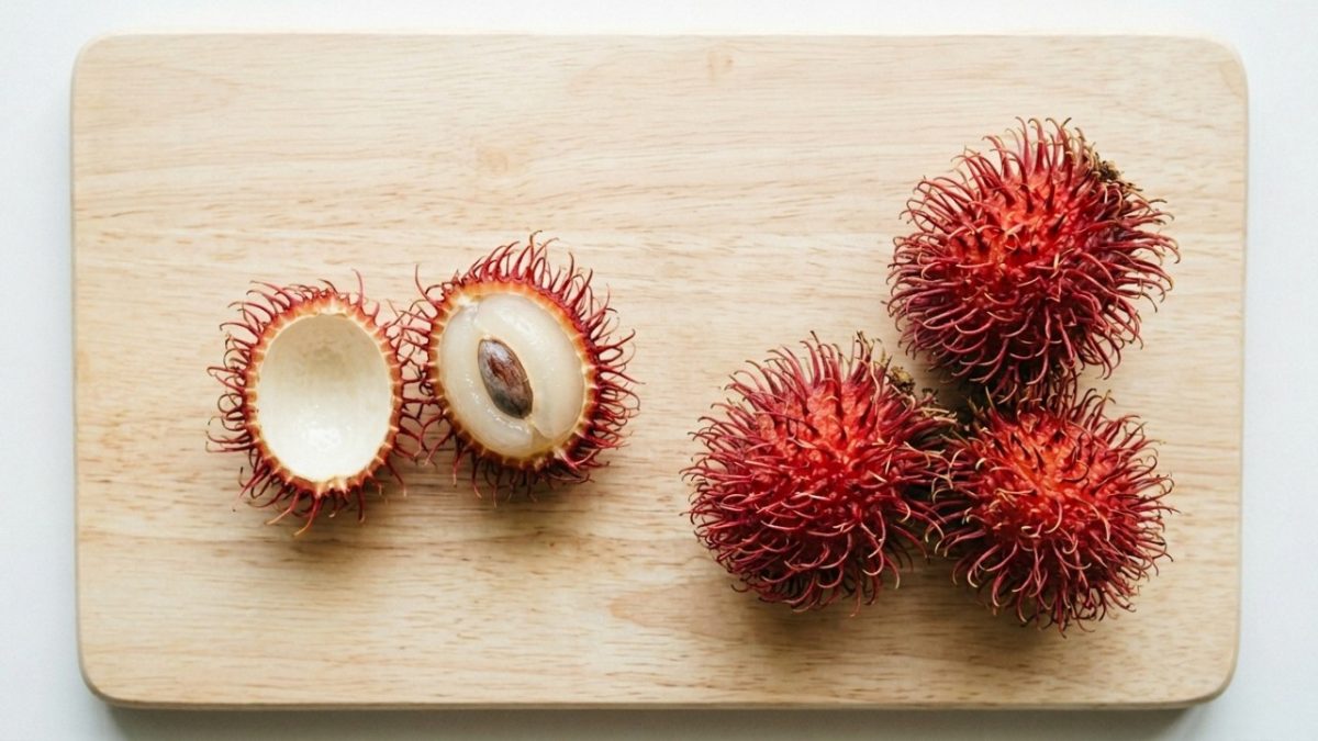 A fruta que antes era asiática agora vem para o Brasil trazendo cor para a mesa e sabor para as saladas
